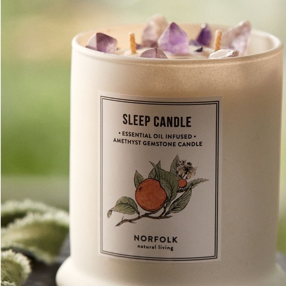 Amethyst Lavender & Orange candle - Picture 14 of 16